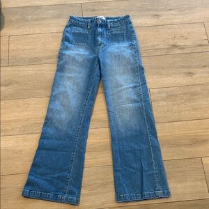 PAIGE Leenah Wide Leg Jeans